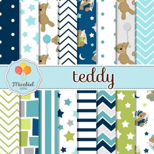 Papel Digital - Teddy 1