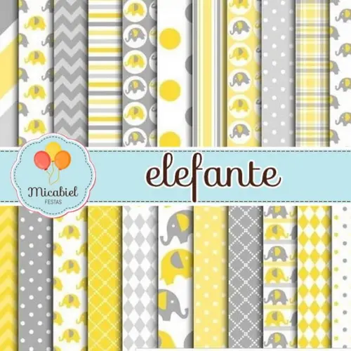 Papel Digital - Elefante 1