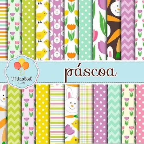 Papel Digital - Páscoa 1