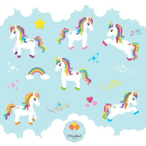 Clipart - Unicórnio 2