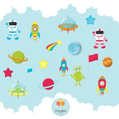 Clipart - Astronauta 1