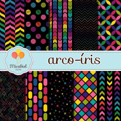 Papel Digital - Arco-íris 2