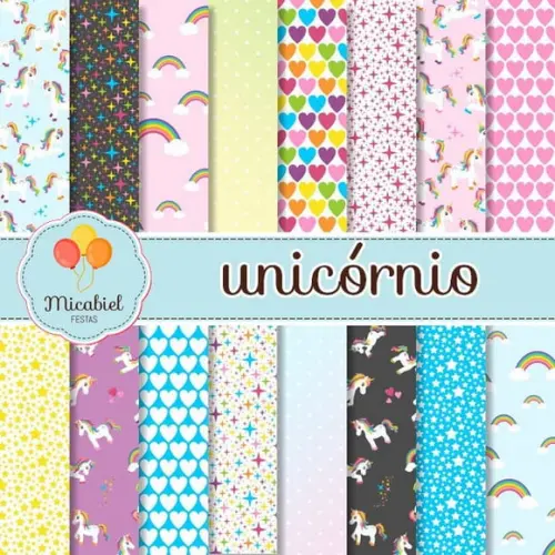 Papel Digital - Unicórnio 1
