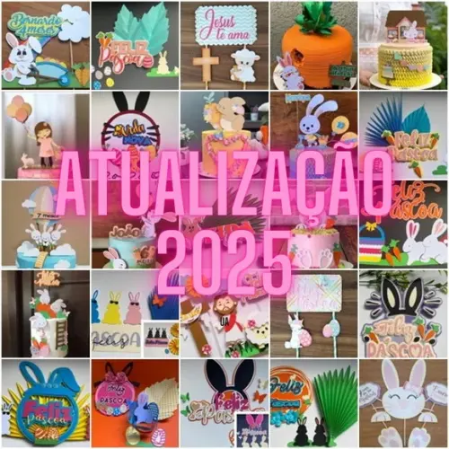 Combo Páscoa 2025 (530 Topos)