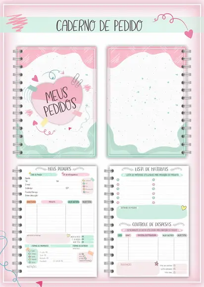 Arquivo Digital - Caderno de Pedidos 1