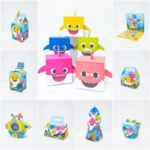 Arquivo De Corte - Baby Shark Rosa 7