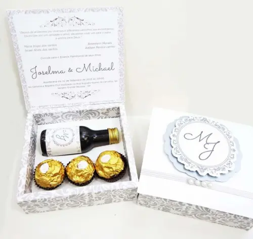 Arquivo de Corte - Caixa Convite (casamento) 5