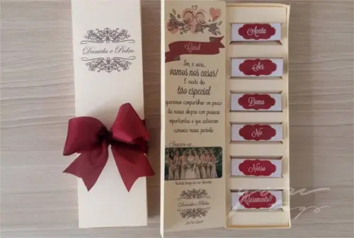 Arquivo de Corte - Caixa Convite (casamento) 2