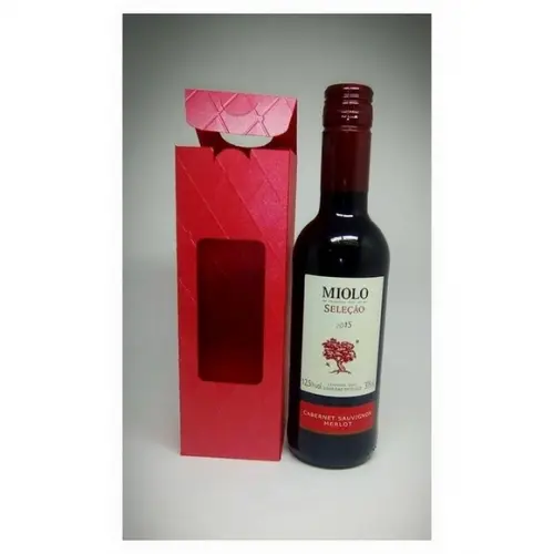 Arquivo de Corte - Caixa para Mini Vinho 1