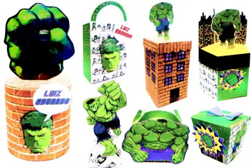 Arquivo De Corte - Hulk 9