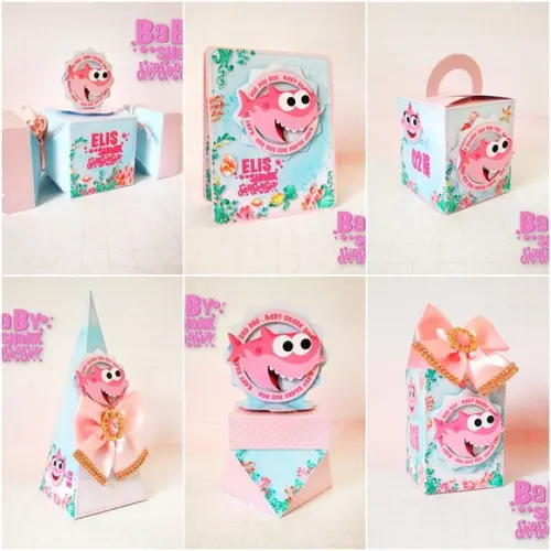 Arquivo De Corte - Baby Shark Rosa 10