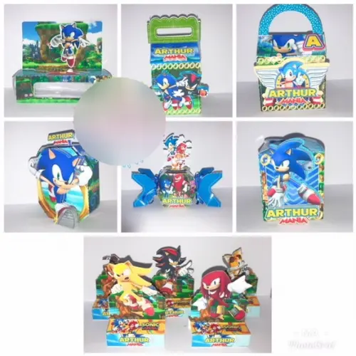Arquivo de Corte - Sonic 16