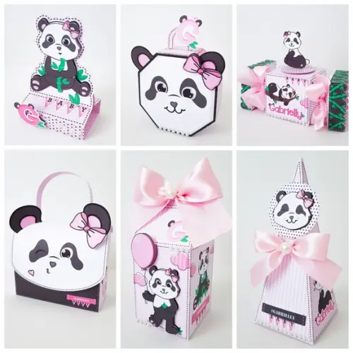 Arquivo de Corte - Panda Menina 11