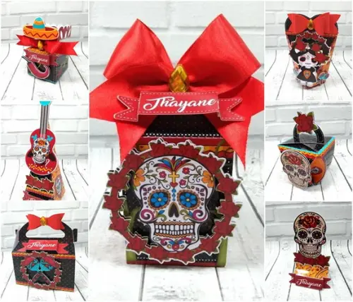 Arquivo De Corte - Caveira Mexicana 1