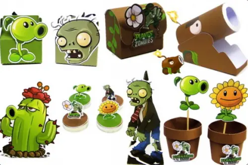 Arquivo de Corte - Plantas x Zumbis 1