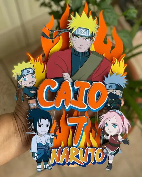 Arquivo de Corte - Topo de Bolo (Naruto) 4