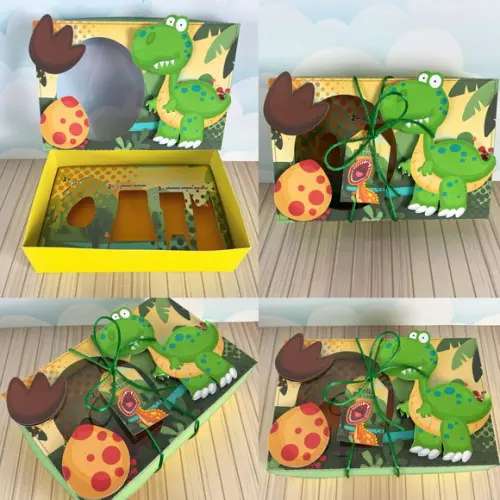 Arquivo de Corte - Mini Confeiteiro (dinossauros) 5