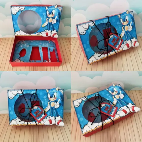 Arquivo de Corte - Mini Confeiteiro (sonic) 4