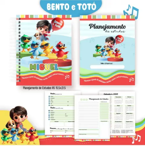 Arquivo Digital - Etiqueta Escolar (bento e Totó) a