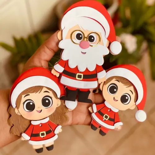 Arquivo de Corte - Topo de Bolo (natal) 128