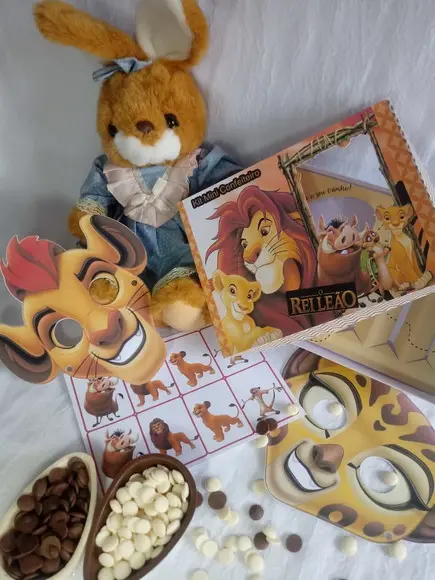 Arquivo de Corte - Mini Confeiteiro (o Rei Leão) 2