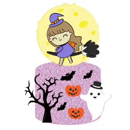 Arquivo de Corte - Topo de Bolo (halloween) 44