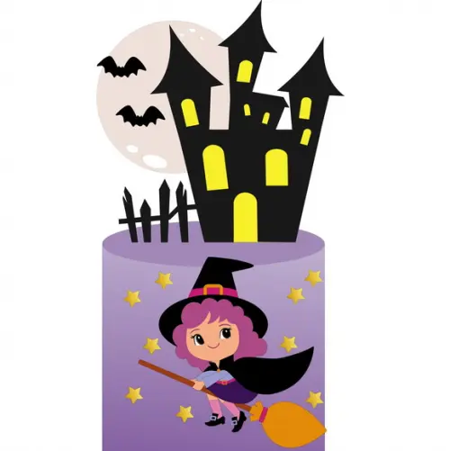 Arquivo de Corte - Topo de Bolo (halloween) 48