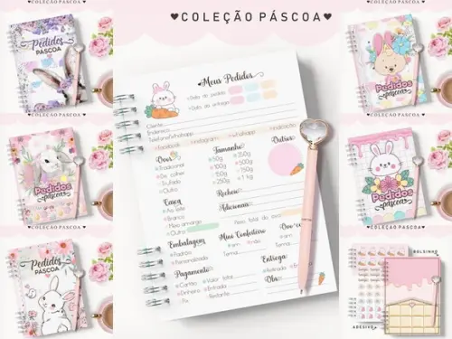Arquivo Digital - Caderno de Pedidos (páscoa) 2