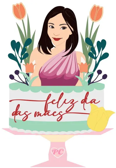 Arquivo de Corte - Topo de Bolo (dia das Mães) 30
