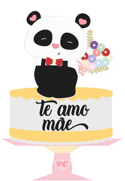 Arquivo de Corte - Topo de Bolo (dia das Mães) 24