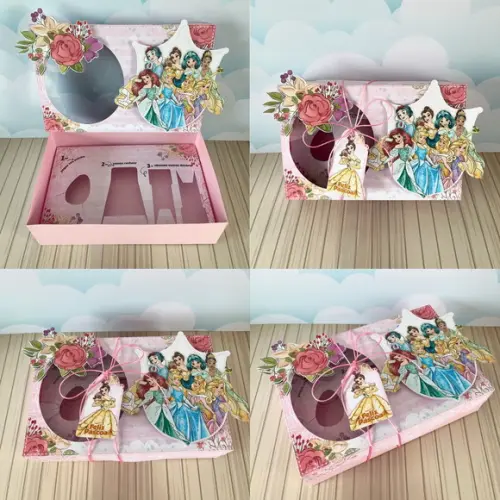 Arquivo de Corte - Mini Confeiteiro (princesas) 3
