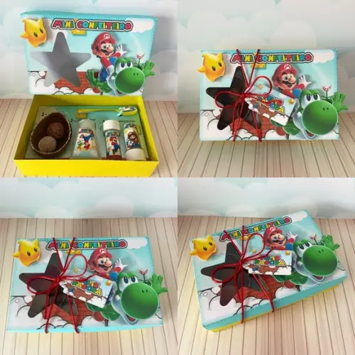 Arquivo de Corte - Mini Confeiteiro (super Mario) 1