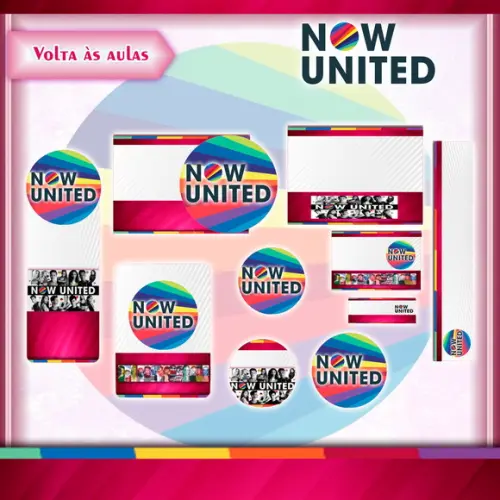 Arquivo de Corte - Etiqueta Escolar (now United) B