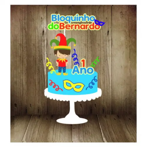 Arquivo de Corte - Topo de Bolo (carnaval) 40