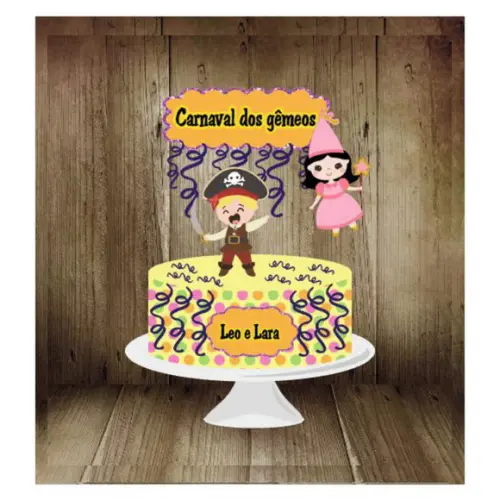 Arquivo de Corte - Topo de Bolo (carnaval) 37