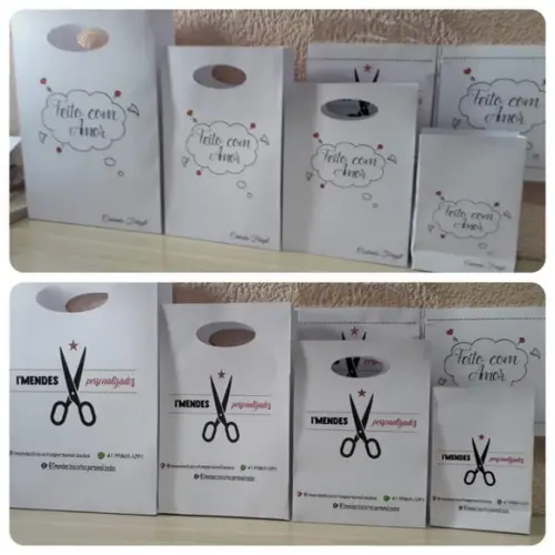 Arquivo de Corte - Kit Sacolas 5