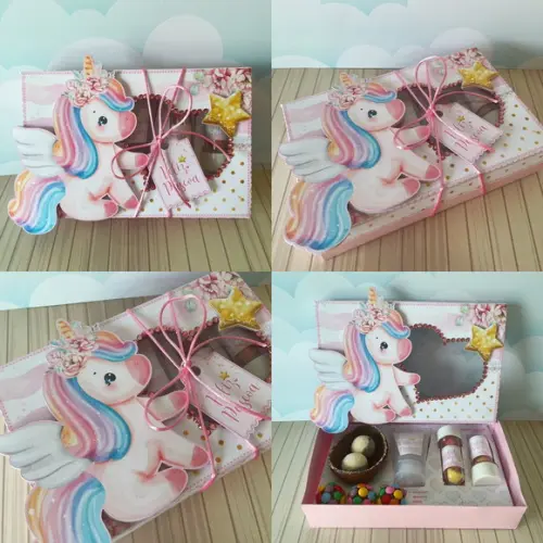 Arquivo de Corte - Mini Confeiteiro (unicórnio) 4