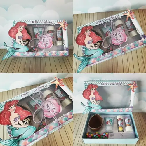 Arquivo de Corte - Mini Confeiteiro (a Pequena Sereia) 1