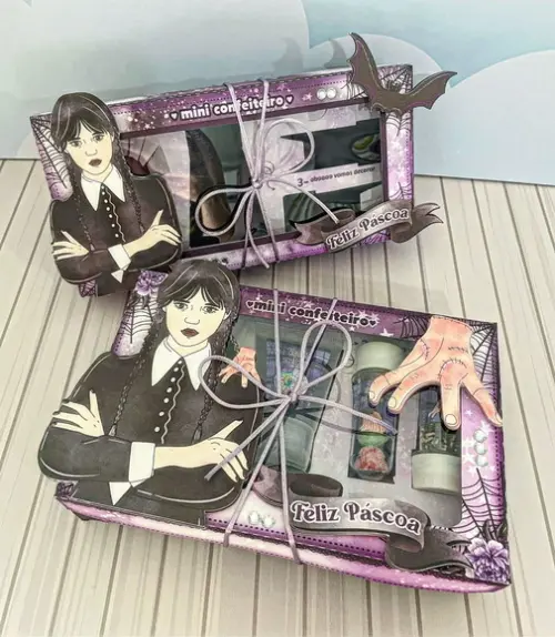 Arquivo de Corte - Mini Confeiteiro (wandinha) 1