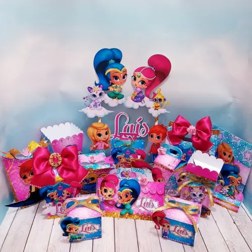 Arquivo de Corte - Shimmer e Shine 1
