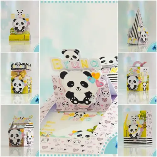 Arquivo de Corte - Panda Menina 19