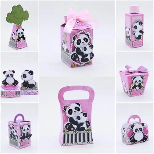 Arquivo de Corte - Panda Menina 5