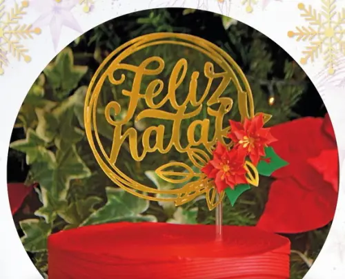 Arquivo de Corte - Topo de Bolo (natal) 101