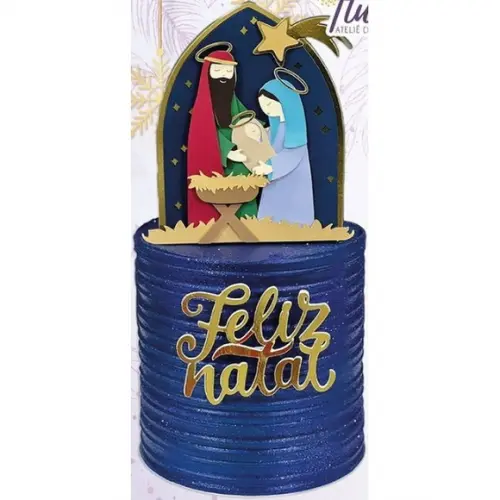 Arquivo de Corte - Topo de Bolo (natal) 95