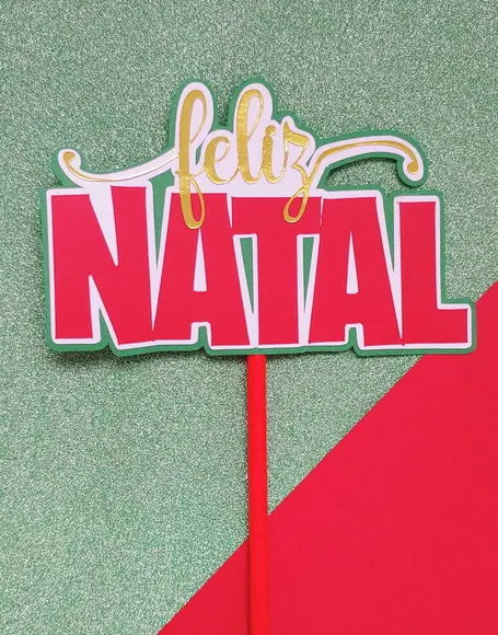 Arquivo de Corte - Topo de Bolo (natal) 94