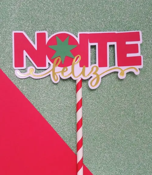 Arquivo de Corte - Topo de Bolo (natal) 85