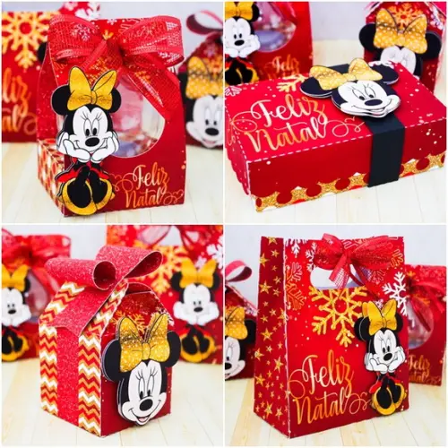 Arquivo de Corte - Natal da Minnie 1