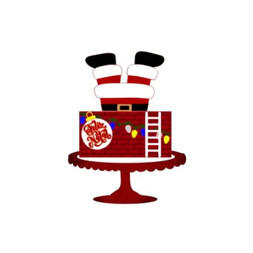 Arquivo de Corte - Topo de Bolo (natal) 62