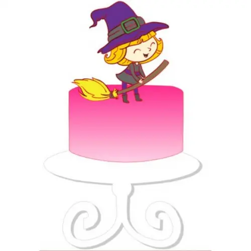 Arquivo De Corte - Topo De Bolo (halloween) 31