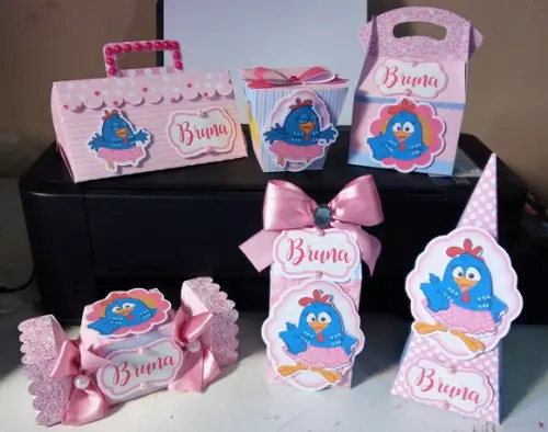 Arquivo De Corte - Galinha Pintadinha Menina 27